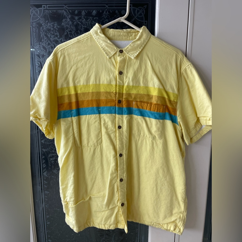 California Cowboy terry cloth lined High Water shirt size XL